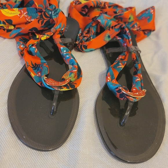 INC International Concepts Shoes - Woman scarf flat sandals. New size 9